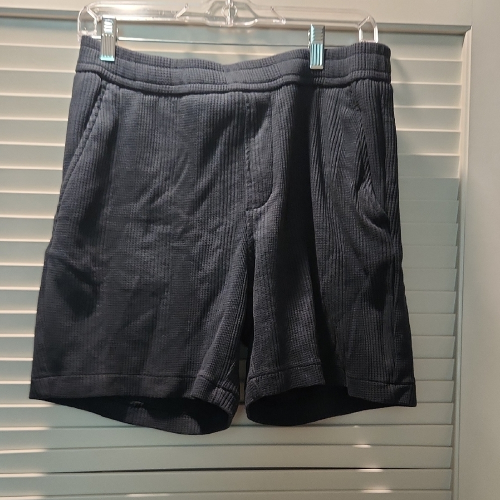 Zara Black Bermuda Shorts Tailored Cotton Blend